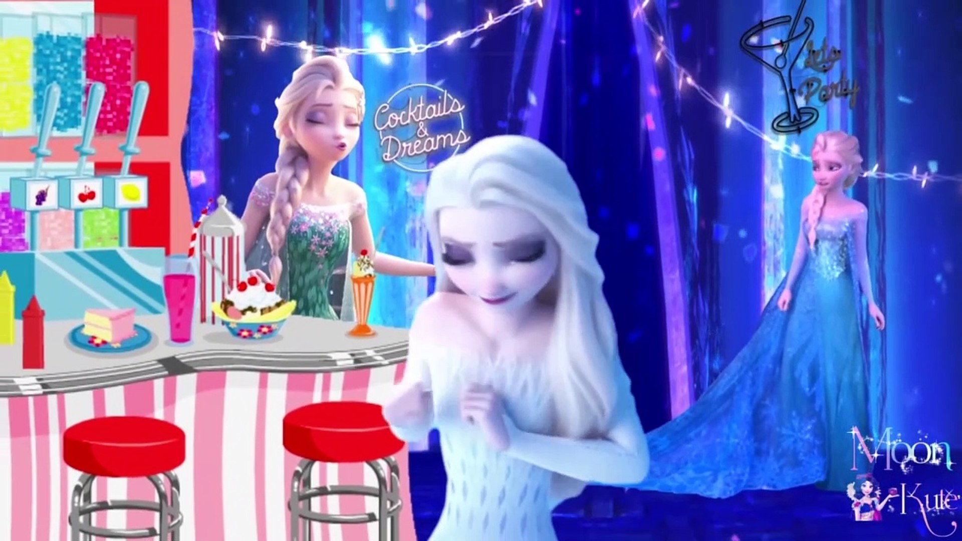 Elsa Frozen 2 VS Disney Princesses