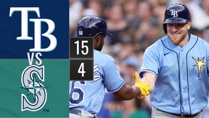 Resumen Rays de Tampa Bay vs Marineros de Seattle | MLB 30-06-2023