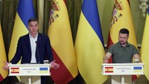 El jefe del gobierno español reafirma en Kiev el apoyo de la UE a Ucrania