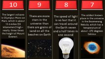 10 Mind Blowing Space Facts | Weird Facts