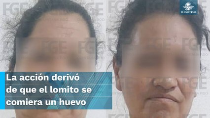 Por rociar gasolina y quemar a perrito "Valentín", detienen a dos mujeres