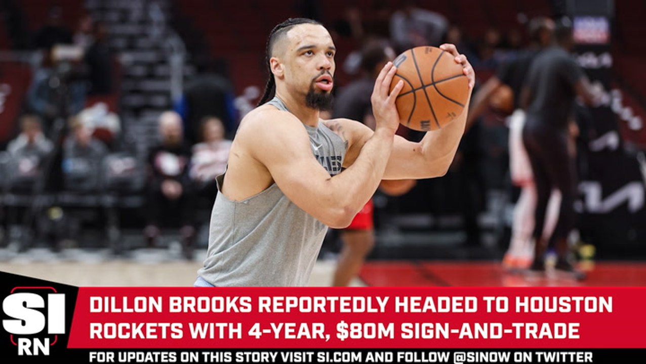 Dillon Brooks Joins Houston Rockets on 4-Year, $80M Deal