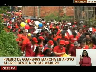 Download Video: Pueblo mirandino realiza marcha en apoyo a la Revolución Bolivariana y contra las sanciones