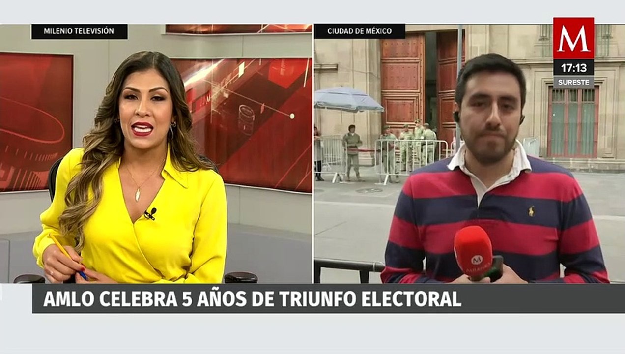 Funcionarios de Morena llegan a Palacio Nacional para acompañar a AMLO en su mensaje en el Zócalo
