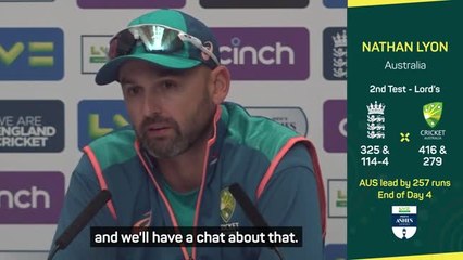 Lyon has no regrets over batting heroics despite calf injury