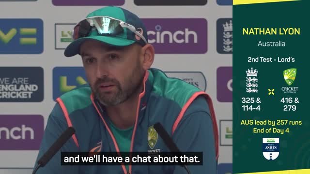 Lyon has no regrets over batting heroics despite calf injury