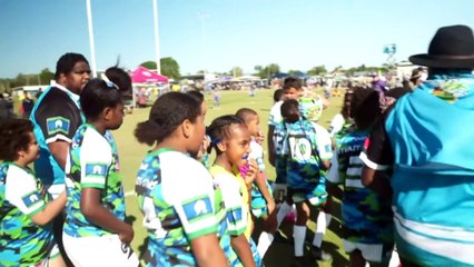 Torres Strait Stars cross the sea to compete in junior rugby league tournament