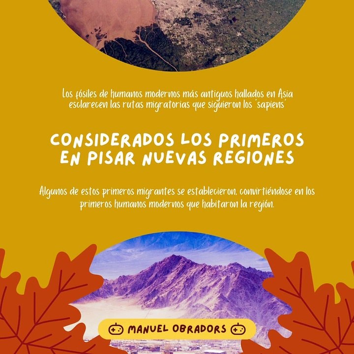 |MANUEL OBRADORS| 'SAPIENS': LOS PRIMEROS EN PISAR NUEVAS REGIONES (PARTE 2) (@MANUELOBRADORS)