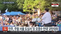 민주, '日오염수 반대' 규탄대회…여 
