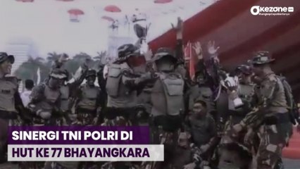 Group 3 Kopassus Berkibar di Monas Setelah Rebut Juara 1 Lomba Gerak Jalan Polri