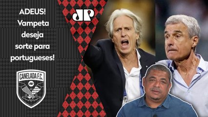 "VÁ COM DEUS..." Vampeta DISPARA contra treinador português que acertou sua ida pro "mundo árabe"