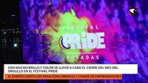 Con mucho brillo y color se llevó a cabo el cierre del mes del orgullo en el Festival Pride