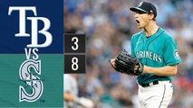 Resumen Rays de Tampa Bay vs Marineros de Seattle | MLB 01-07-2023