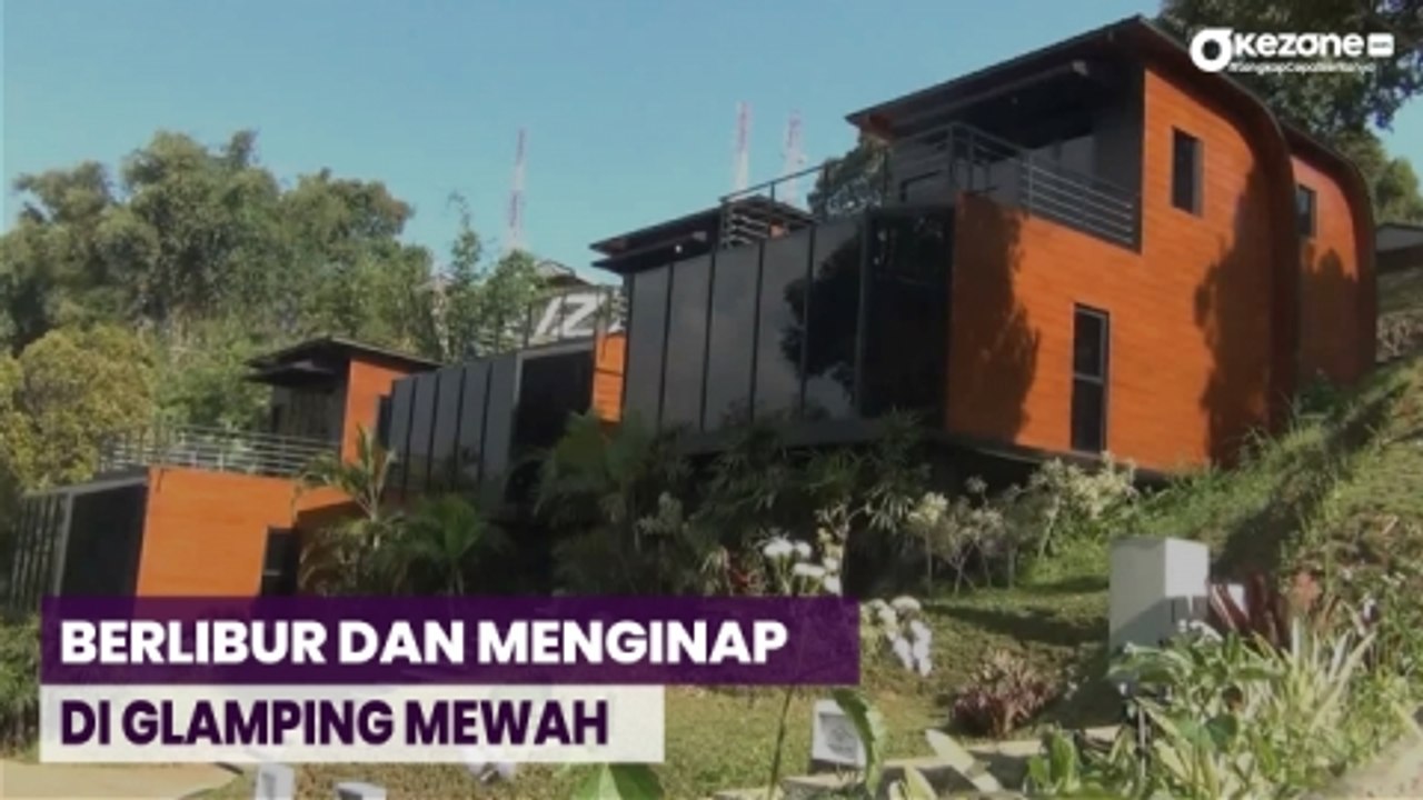 Sensasi Libur dan Menginap di Glamping View Menghadap Gunung Tangkuban Perahu