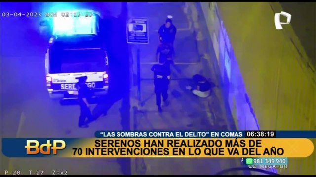 Serenos de Comas han realizado más de 70 intervenciones en lo que va del año