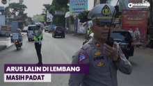 Hari Ketiga Libur Bersama, Arus Lalin di Lembang Macet Polisi Berlakukan One Way