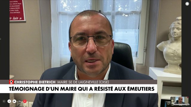 Christophe Dietrich : «Je suis arrivé sur place, à 10-15 mètres des émeutiers qui étaient une vingtaine, tous cagoulés, avec des battes de baseball et des feux d’artifice»