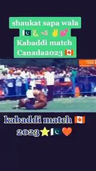 Kabaddi Match 2023 Canada