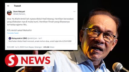 Apologise immediately, PM tells social media user over rude tweet