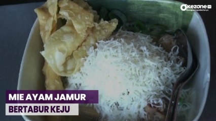 Unik! Mie Ayam Jamur Bertabur Keju di Bantul yang Bikin Ketagihan