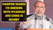 Manipur violence: CM N Biren Singh hints at foreign forces behind ongoing clashes | Oneindia News