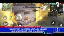 Estaba en un hostal del Callao: rescatan a menor que fue captada a través del videojuego ‘Free Fire’