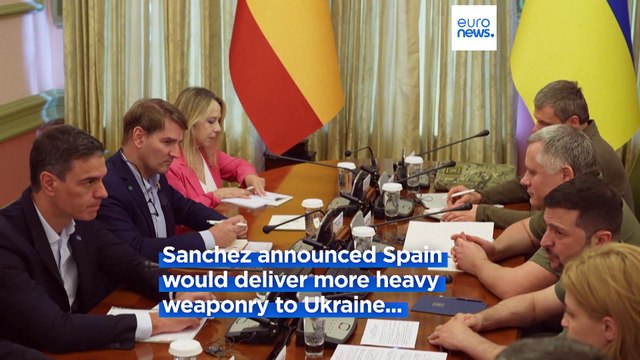 Russian attacks in Ukraine leave 3 dead, 17 wounded as Spain highlights European support for Kyiv