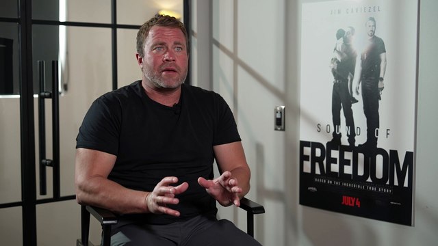 TIM BALLARD brings awareness to the child trafficking crisis in SOUND OF FREEDOM