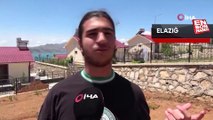 Elazığ'da göl manzaralı köy konutları, tatil köyünü aratmıyor