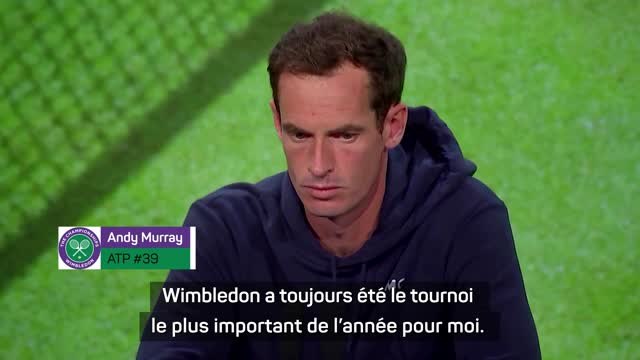 Wimbledon - Murray ne sait pas combien de Wimbledon il lui reste et veut profiter
