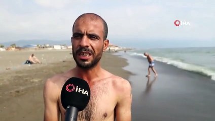 À Hatay, qui a été frappée par le tremblement de terre, la côte de 14 kilomètres était vide ce jour férié.