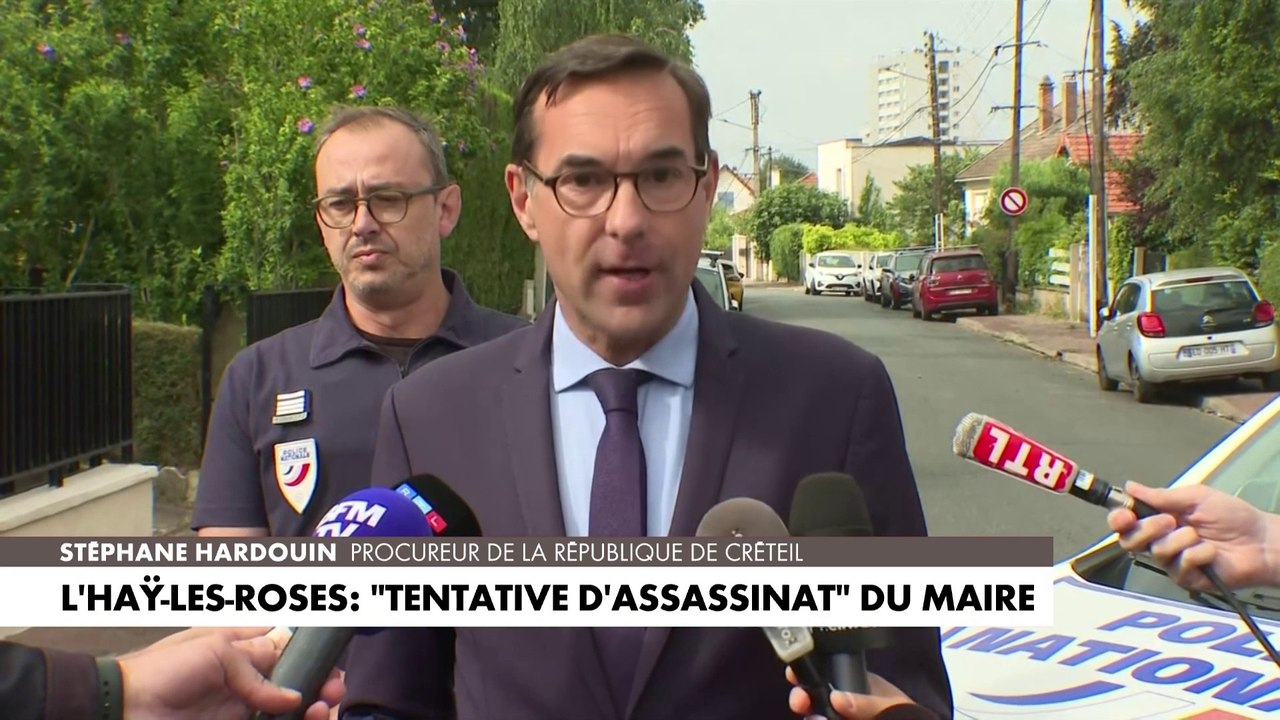 Stéphane Hardouin : «Les premières constatations nous laissent présumer que le véhicule a été lancé pour brûler le pavillon»