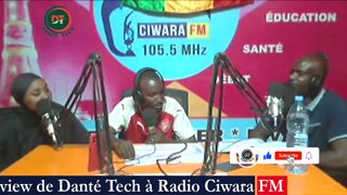 INTERVIEW Partie N°1 RADIO CIWARA MOUSSA DANTE BAMANAKAN DIOULA MALINKE