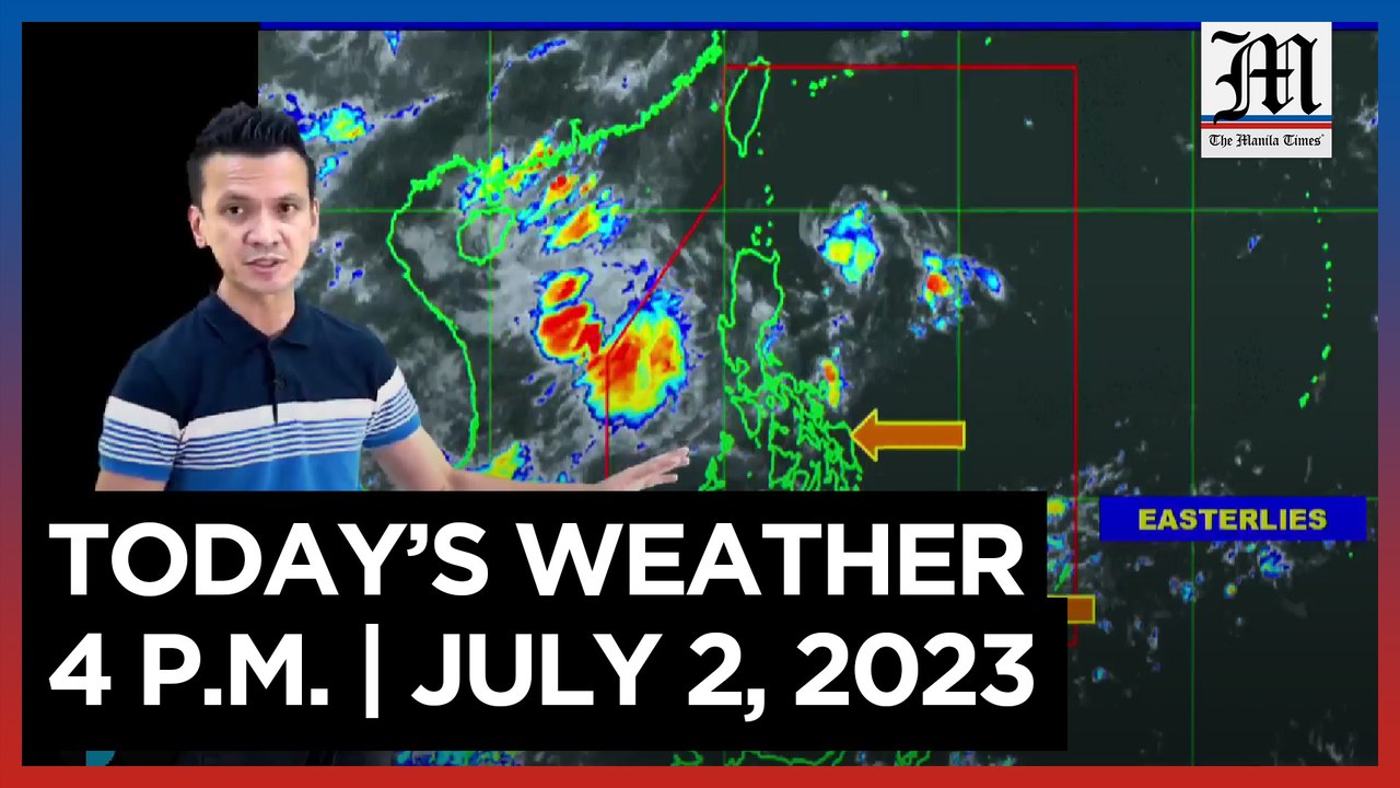 Today's Weather, 4 P.M. | July 2, 2023