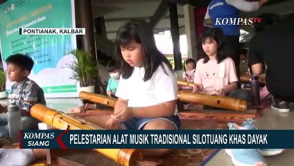 Yuk, Belajar Bermain Silotuang, Alat Musik Tradisional Suku Dayak Bidayuh