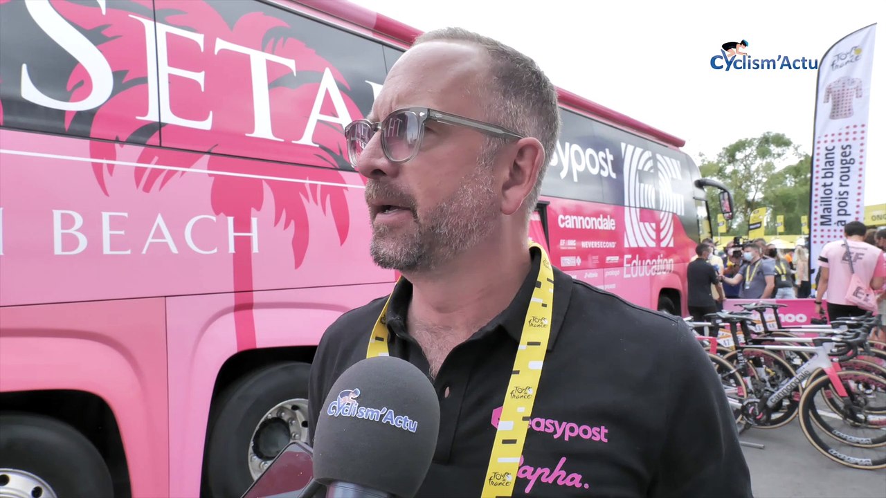 Tour de France 2023 - Jonathan Vaughters : "Richard Carapaz rentre chez lui en Equateur, on ne peut pas dire que Education First Esay Post a le moral à 100%"