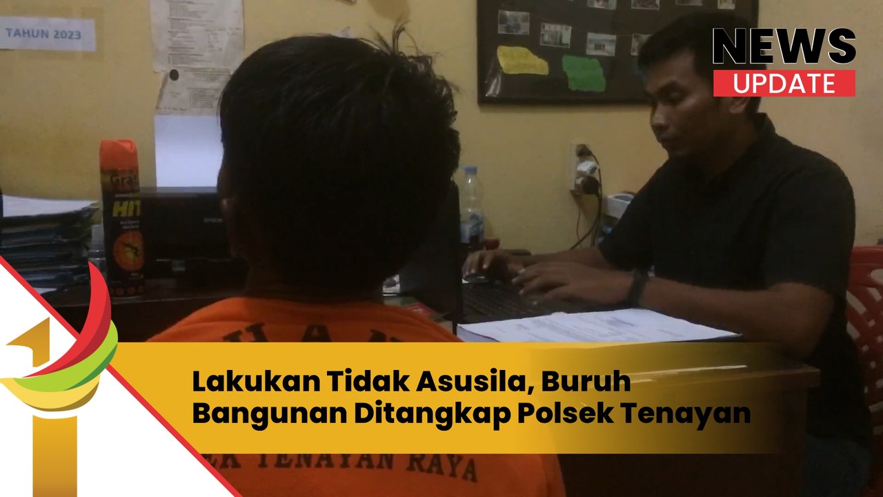Lakukan Tindak Asusila, Buruh Bangunan Ditangkap Polsek Tenayan