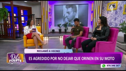 Joven extranjero y su pareja embarazada son agredidos por no dejar que orinen en su moto