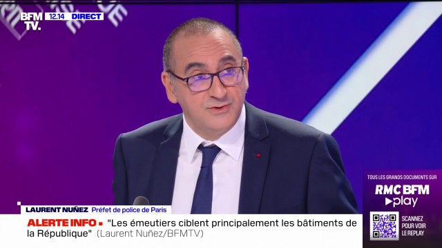 Laurent Nuñez sur les violences urbaines: On ne peut pas parler de décrue