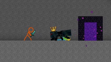Cave spider rollar coaster - Animation vs Minecraft