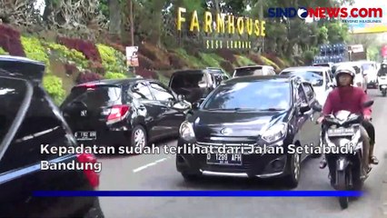 Arus Lalin di Lembang Masih  Macet, Polisi Berlakukan One Way