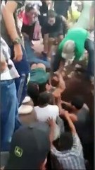 Hombres se van a los golpes en pleno entierro en Comayagua