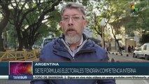 Argentina: Justicia electoral oficializa 27 fórmulas presidenciales
