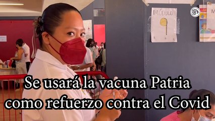 Vacunarán contra el Covid en época invernal; se usará la vacuna Patria