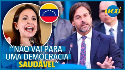 Presidentes criticam inabilitação de candidata na Venezuela