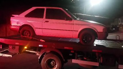Escort furtado é recuperado em Santa Tereza