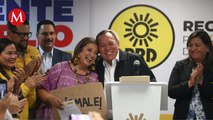 Xóchitl Gálvez se registra ante el PRD por candidatura de Frente Amplio por México