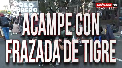 Corte total en la 9 de julio: piqueteros reclaman por planes sociales