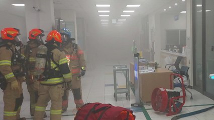 충북 청주시 요양병원에서 불...43명 대피 / YTN