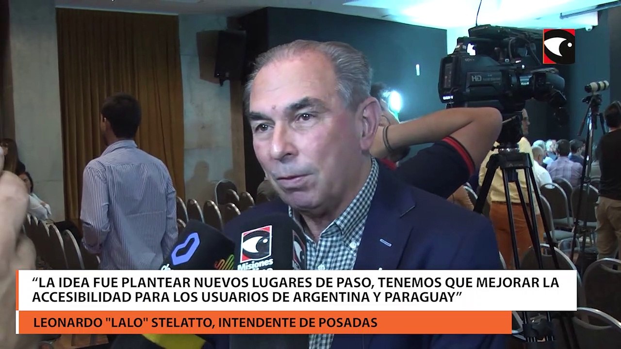Lalo Stelatto participó de la reunión de intendentes de ciudades fronterizas que se realizó en el marco de la cumbre del Mercosur